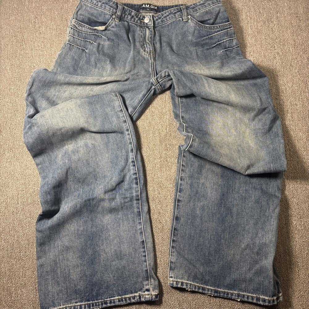 Vintage I Am Gia Men’s Jeans Large Skate Hip Hop Denim Retro